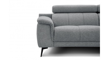 Canapé d'angle droit avec appuis-tête réglables 5 places FIERO