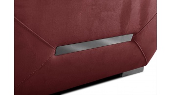 Canapé d'angle gauche avec appuis-tête réglables 5 places KELTE