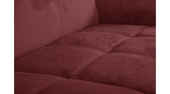 Canapé d'angle gauche avec appuis-tête réglables 5 places KELTE