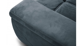 Canapé d'angle gauche avec appuis-tête réglables 5 places KELTE