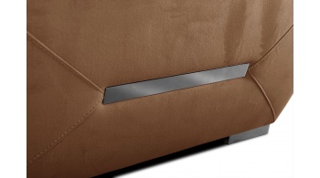 Canapé d'angle gauche avec appuis-tête réglables 5 places KELTE