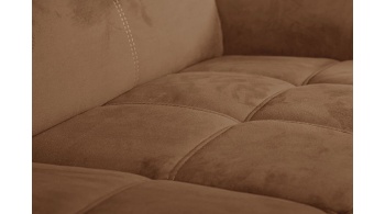 Canapé d'angle gauche avec appuis-tête réglables 5 places KELTE