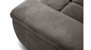 Canapé d'angle gauche avec appuis-tête réglables 5 places KELTE