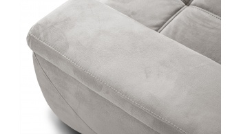 Canapé d'angle gauche avec appuis-tête réglables 5 places KELTE