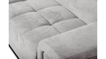 Canapé d'angle gauche avec appuis-tête réglables 5 places KELTE