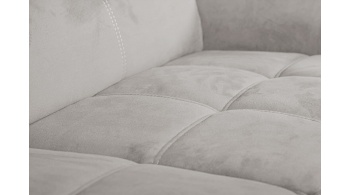 Canapé d'angle gauche avec appuis-tête réglables 5 places KELTE