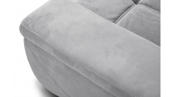 Canapé d'angle gauche avec appuis-tête réglables 5 places KELTE