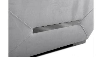 Canapé d'angle gauche avec appuis-tête réglables 5 places KELTE