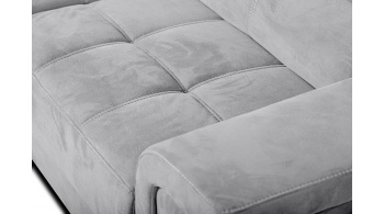 Canapé d'angle gauche avec appuis-tête réglables 5 places KELTE