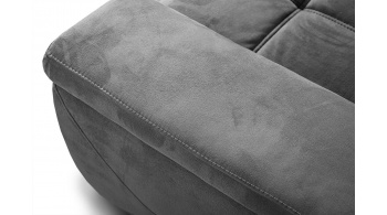 Canapé d'angle gauche avec appuis-tête réglables 5 places KELTE