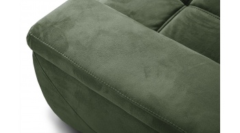 Canapé d'angle gauche avec appuis-tête réglables 5 places KELTE