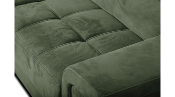 Canapé d'angle gauche avec appuis-tête réglables 5 places KELTE