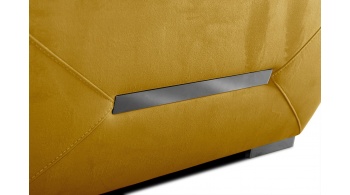 Canapé d'angle gauche avec appuis-tête réglables 5 places KELTE