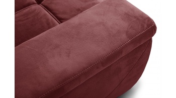 Canapé d'angle droit avec appuis-tête réglables 5 places KELTE