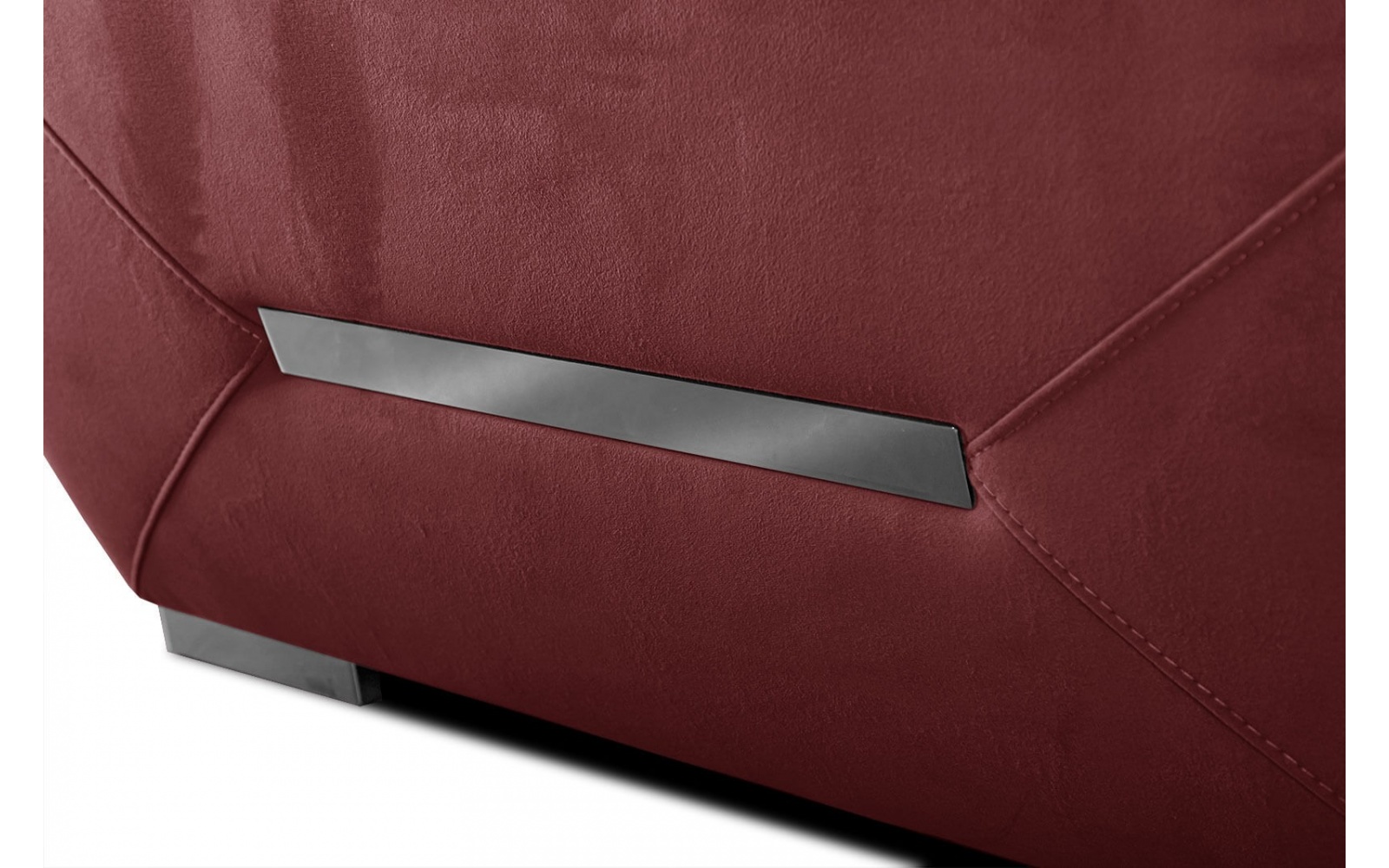 Canapé d'angle droit avec appuis-tête réglables 5 places KELTE