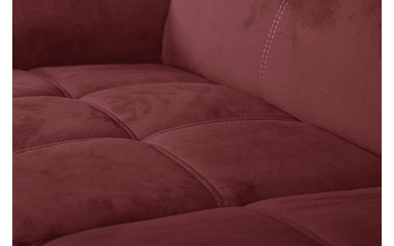 Canapé d'angle droit avec appuis-tête réglables 5 places KELTE