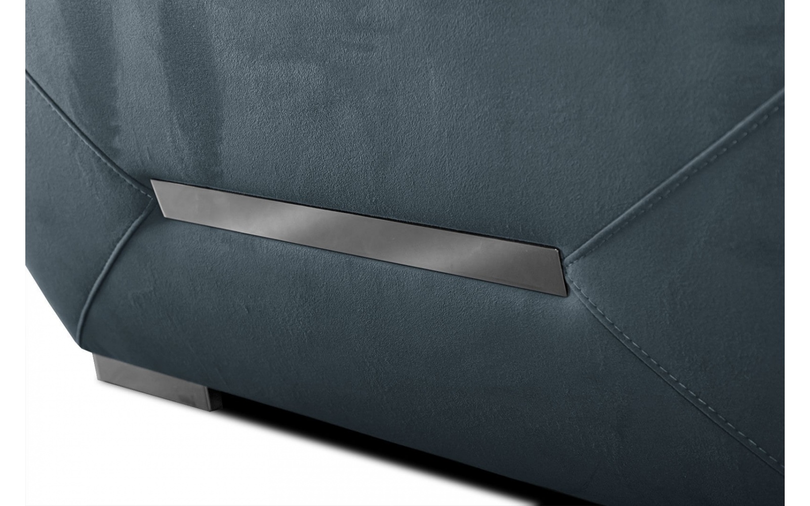 Canapé d'angle droit avec appuis-tête réglables 5 places KELTE