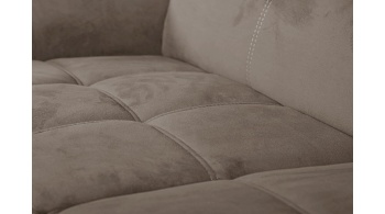 Canapé d'angle droit avec appuis-tête réglables 5 places KELTE