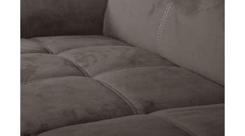 Canapé d'angle droit avec appuis-tête réglables 5 places KELTE