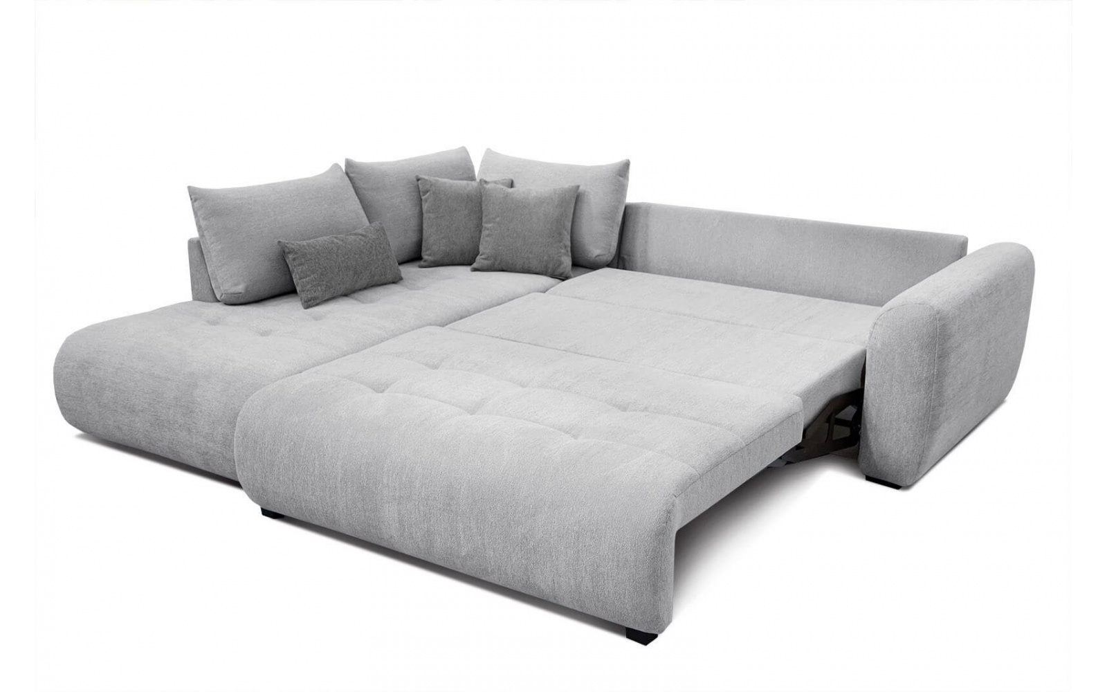 Canapé d'angle gauche convertible 5 places SORENO