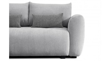 Canapé d'angle gauche convertible 5 places SORENO