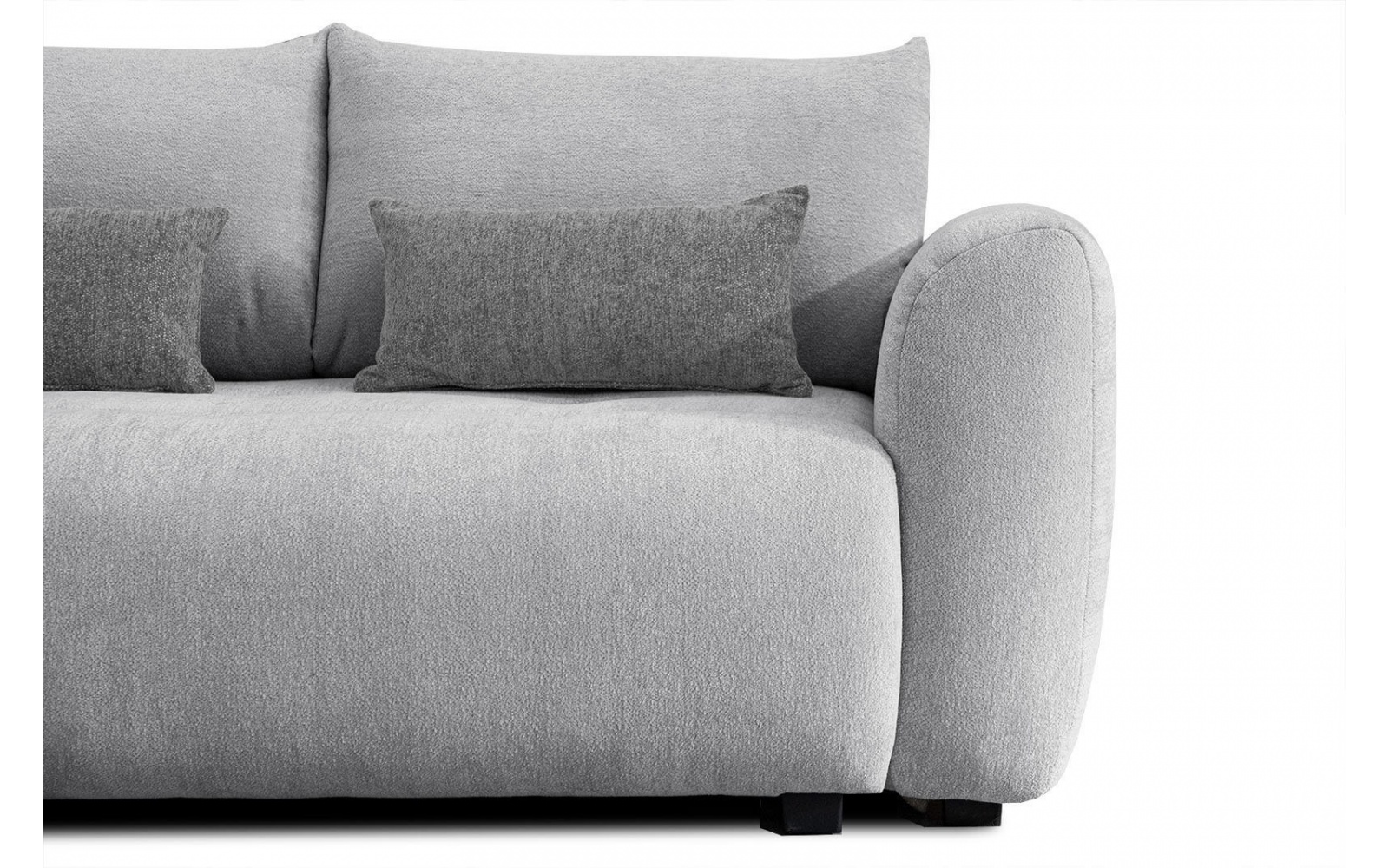 Canapé d'angle gauche convertible 5 places SORENO