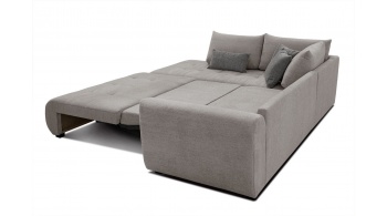 Canapé d'angle gauche convertible 5 places SORENO