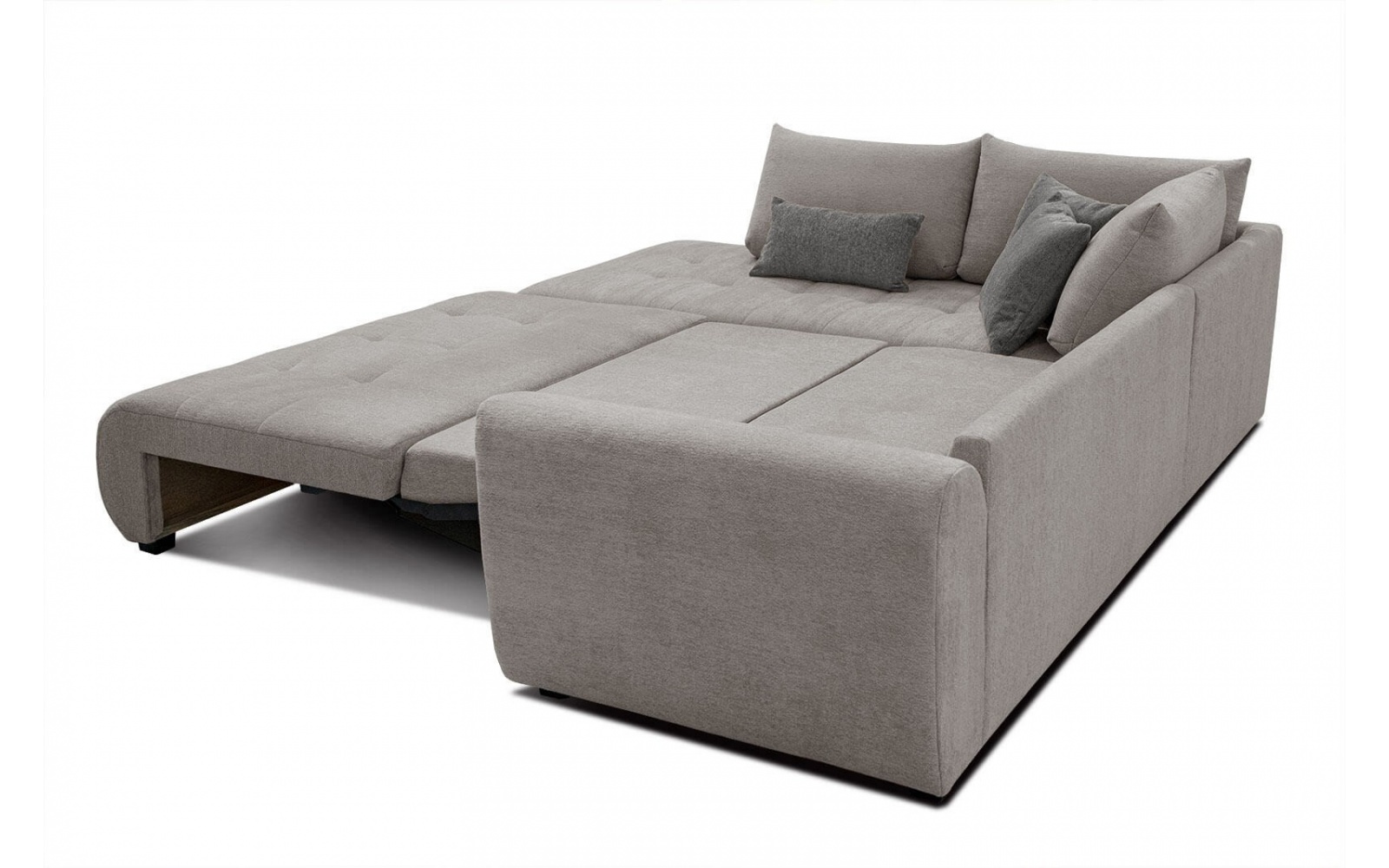 Canapé d'angle gauche convertible 5 places SORENO