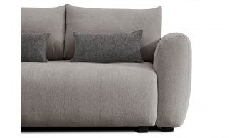 Canapé d'angle gauche convertible 5 places SORENO