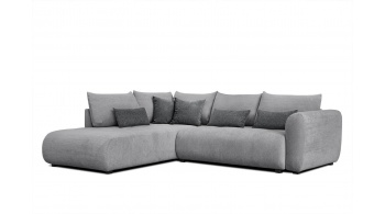 Canapé d'angle gauche convertible 5 places SORENO