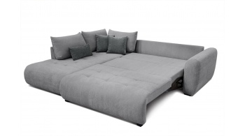Canapé d'angle gauche convertible 5 places SORENO