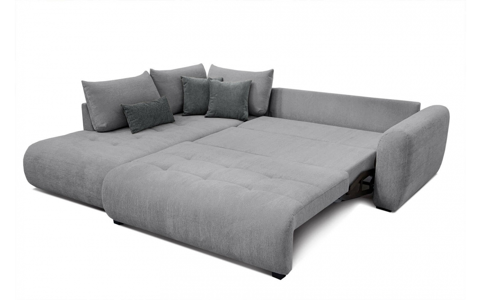 Canapé d'angle gauche convertible 5 places SORENO