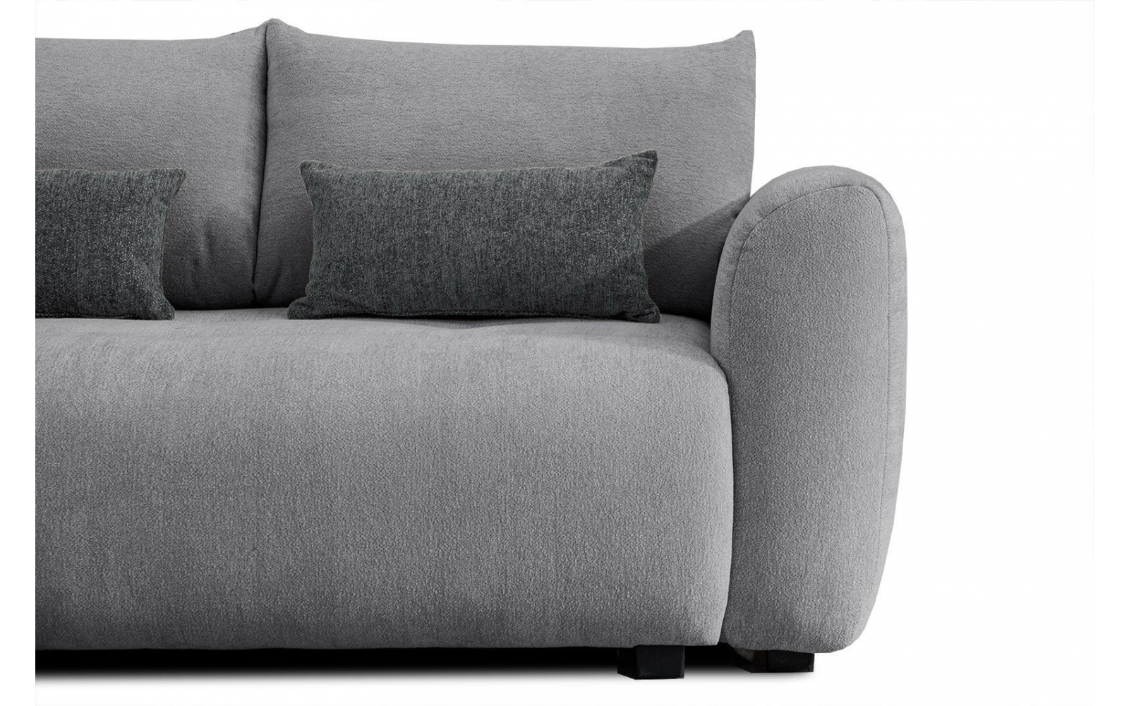 Canapé d'angle gauche convertible 5 places SORENO