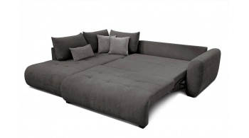 Canapé d'angle gauche convertible 5 places SORENO