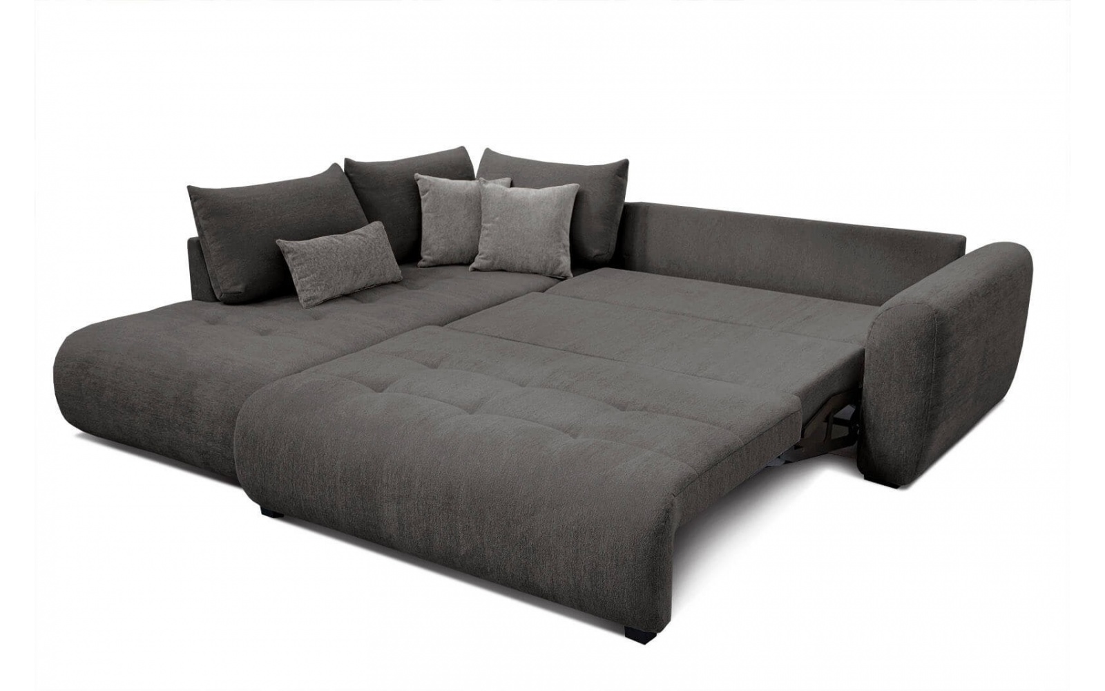 Canapé d'angle gauche convertible 5 places SORENO