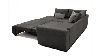 Canapé d'angle gauche convertible 5 places SORENO