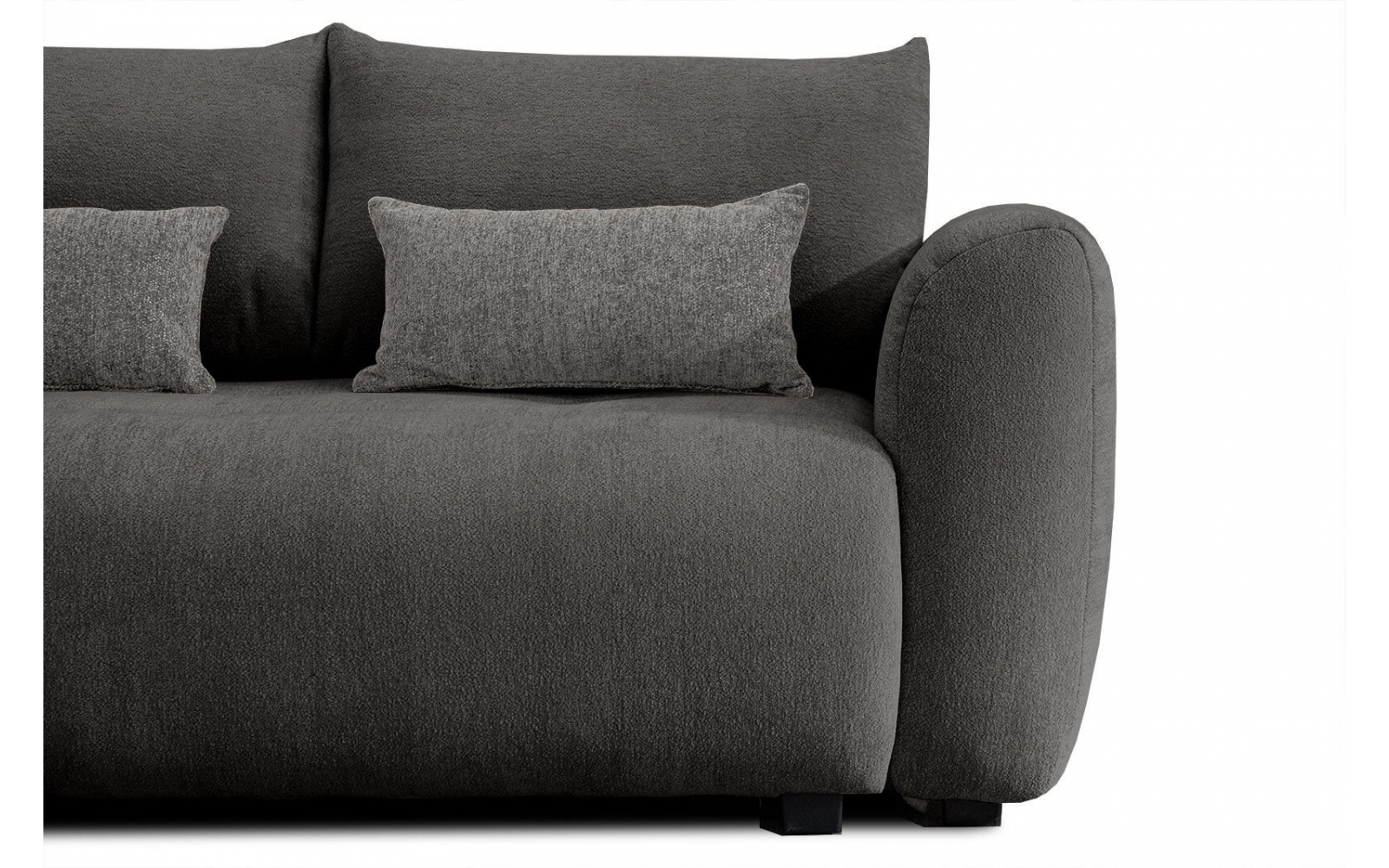 Canapé d'angle gauche convertible 5 places SORENO