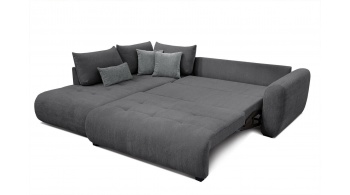 Canapé d'angle gauche convertible 5 places SORENO