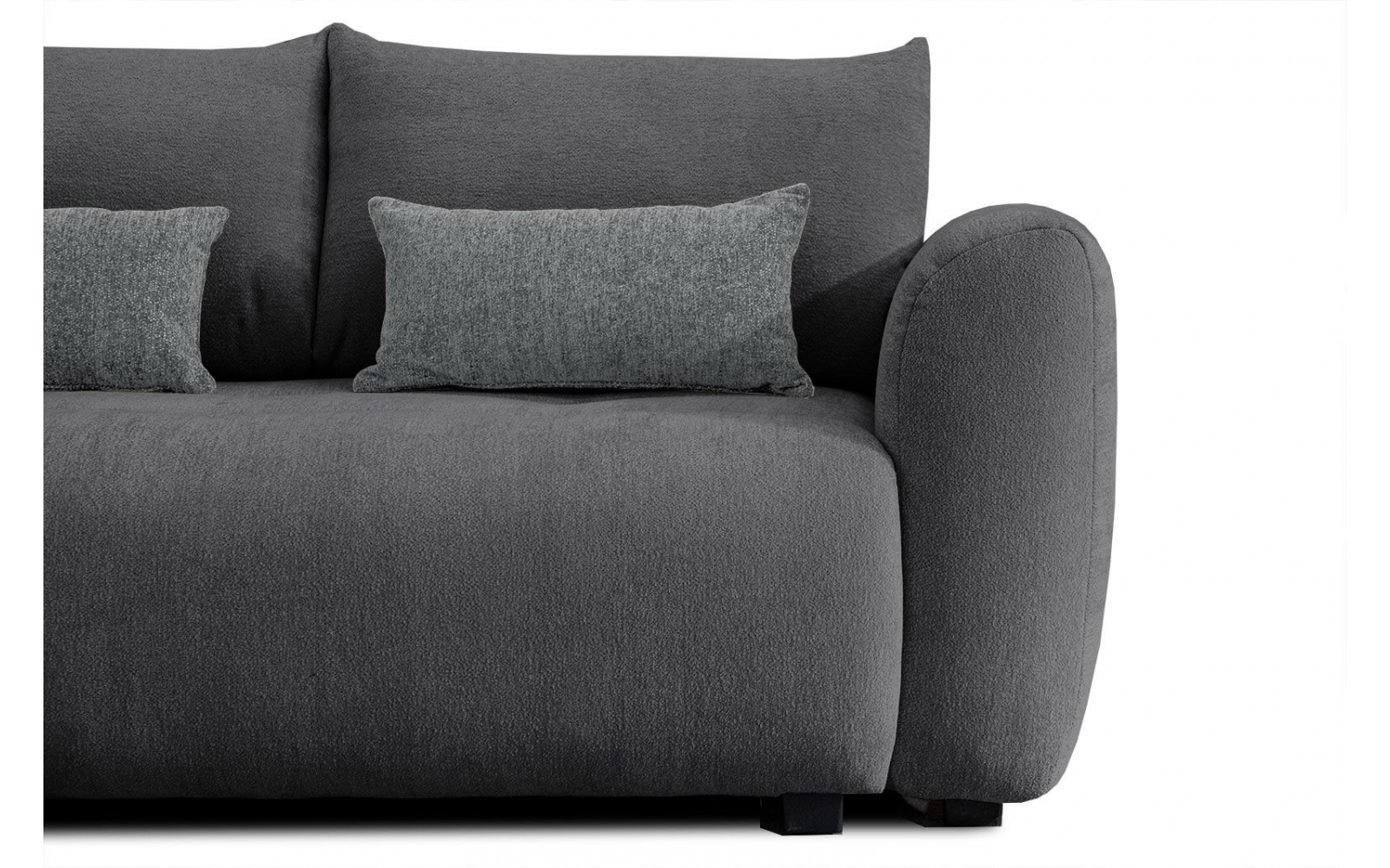 Canapé d'angle gauche convertible 5 places SORENO