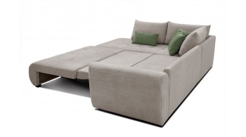 Canapé d'angle gauche convertible 5 places SORENO