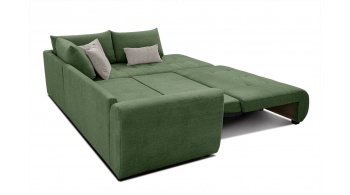 Canapé d'angle droit convertible 5 places SORENO