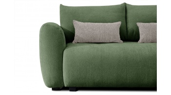 Canapé d'angle droit convertible 5 places SORENO