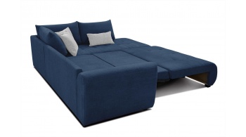 Canapé d'angle droit convertible 5 places SORENO