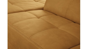 Canapé d'angle gauche avec appuis-tête réglables 5 places TAUNUS