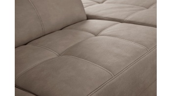 Canapé d'angle droit avec appuis-tête réglables 5 places TAUNUS