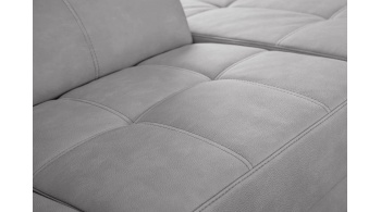 Canapé d'angle droit avec appuis-tête réglables 5 places TAUNUS