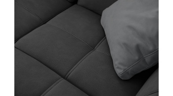 Canapé d'angle droit avec appuis-tête réglables 5 places TAUNUS