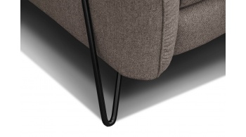 Canapé droit 2 places LOREM