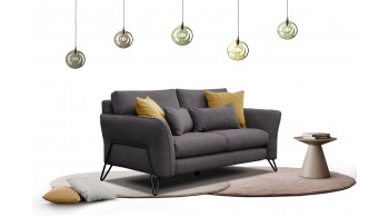 Canapé droit 2 places LOREM