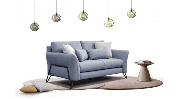 Canapé droit 2 places LOREM